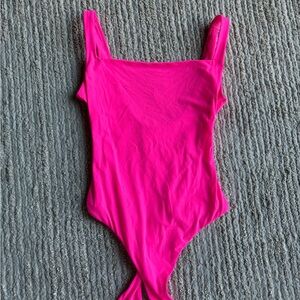 Skims square neck bodysuit